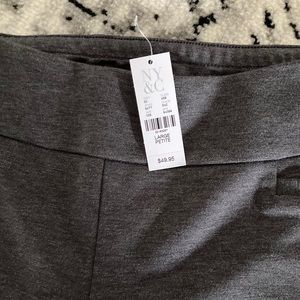 New York & Company Dark Gray Stretch Dress Pants